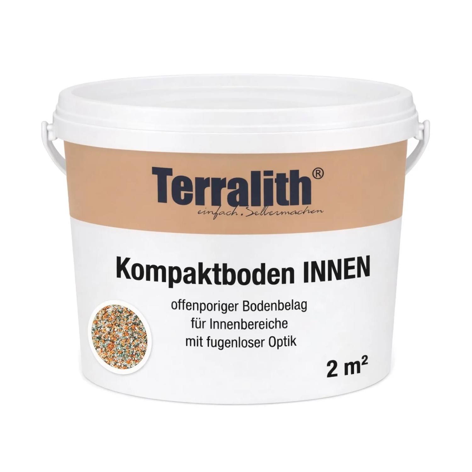 Terralith Kompaktboden Mix Bologne für 2 m²