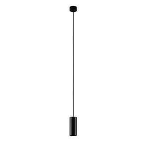 Arcchio Pendelleuchte Ejona 9928046 Modern in Schwarz aus Aluminium 1-flammig GU10 Flurleuchte