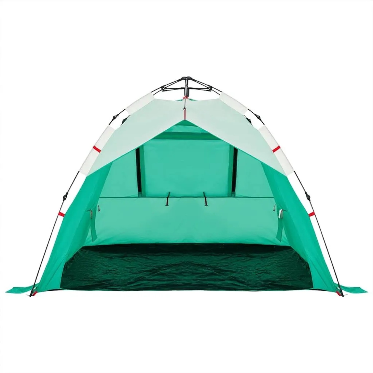 vidaXL Strandzelt 3 Personen Seegrün Quick Release Wasserdicht 4005315_6