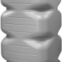 Garantia Gartentank Cubus 1000 l, betongrau, mit Wasserhahn. Regentonne für Garten und Keller.