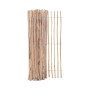 Stiltreu Staketenzaun Haselnuss, 150cm hoch, Lattenabstand 3-5cm, aufgerollt.