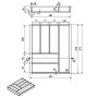 SOTECH ORGA-BOX 3 Bambus Besteckeinsatz Für 50er Schublade 473x397x56 mm mit 6 Fächer Für Nobilia Küchen Ab August 2012_7