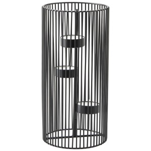 Modern Living Kerzenhalter Thea in Schwarz