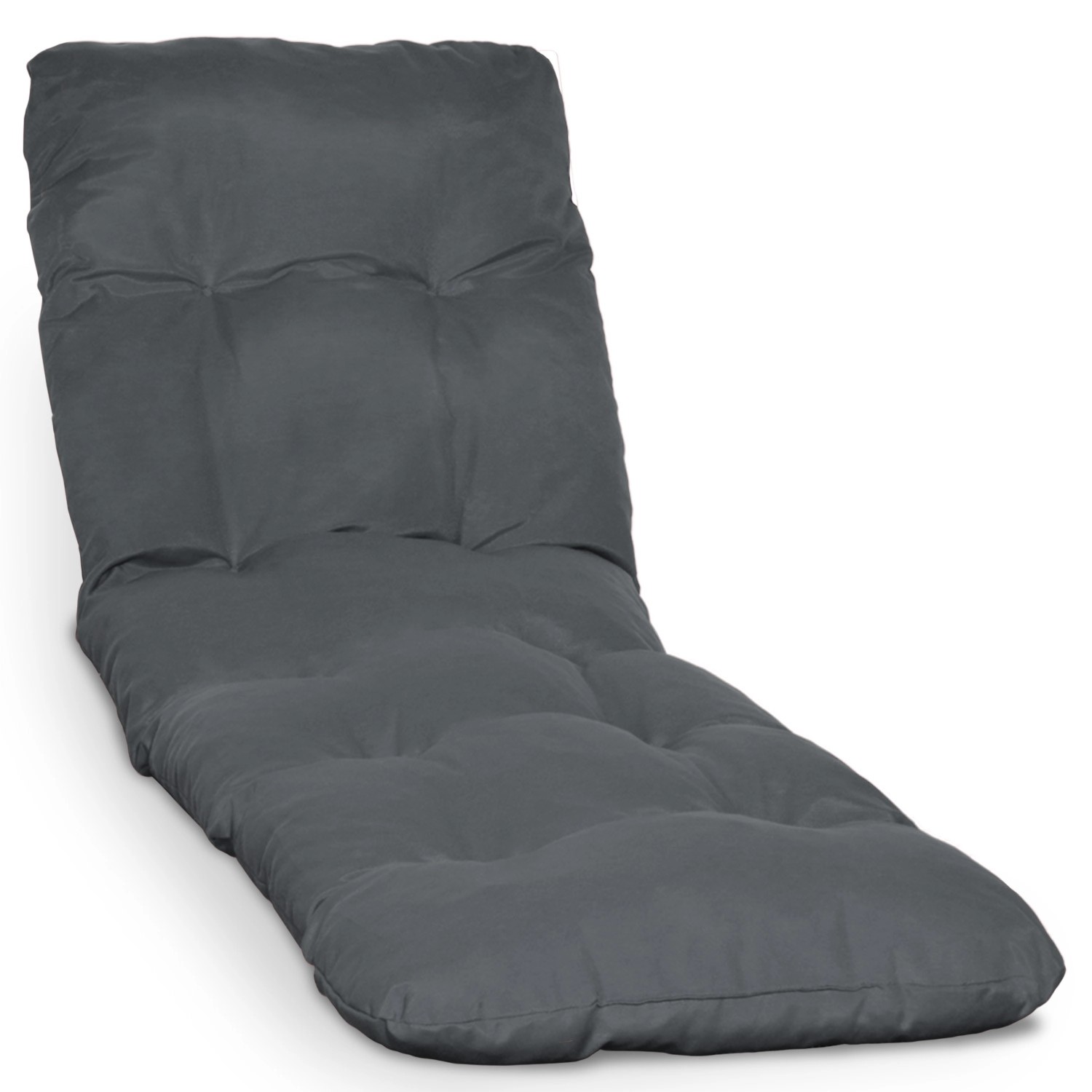 Beautissu Flair RL Rollliegenauflage 190x60x8cm Graphitgrau günstig online kaufen