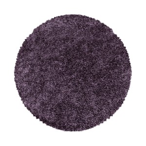 Ayyildiz Hochflorteppich Sydney 3000 Violett Ø 120 cm
