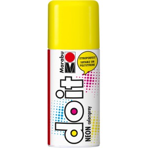 Marabu do it Colorspray Neon-Gelb, 150ml Dose Buntlack-Spray.