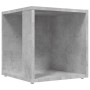Betongrauer vidaXL Beistelltisch/Ecktisch (33x33x34,5 cm) aus Holzwerkstoff.