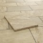 Terrassenplatte Sandstein Gold-Braun, 60x40x3 cm. Naturstein für Terrasse und Gartenwege.
