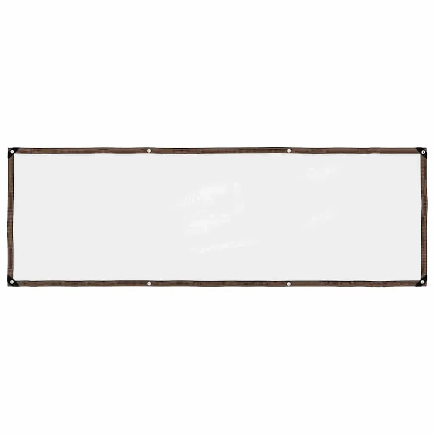 vidaXL Transparente Plane mit Ösen 1x3 m Polyethylen 4018540