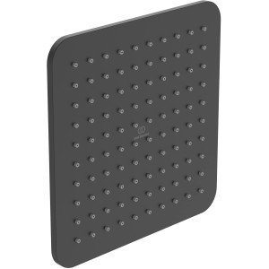 Ideal Standard Idealrain Cube Kopfbrause, 200x200 mm, Schwarz matt.