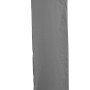Schneider Ampelschirm 358x300 cm, silbergrau, mit Schutzhülle abgedeckt.