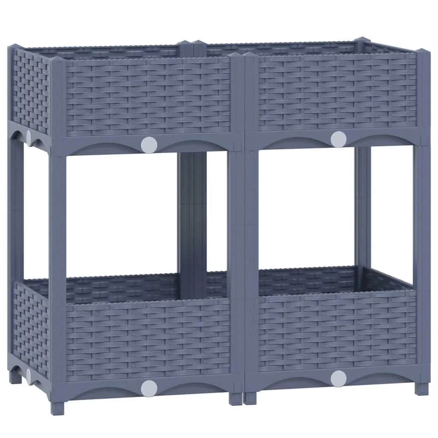 vidaXL Hochbeet 80x40x71 cm Polypropylen 310406