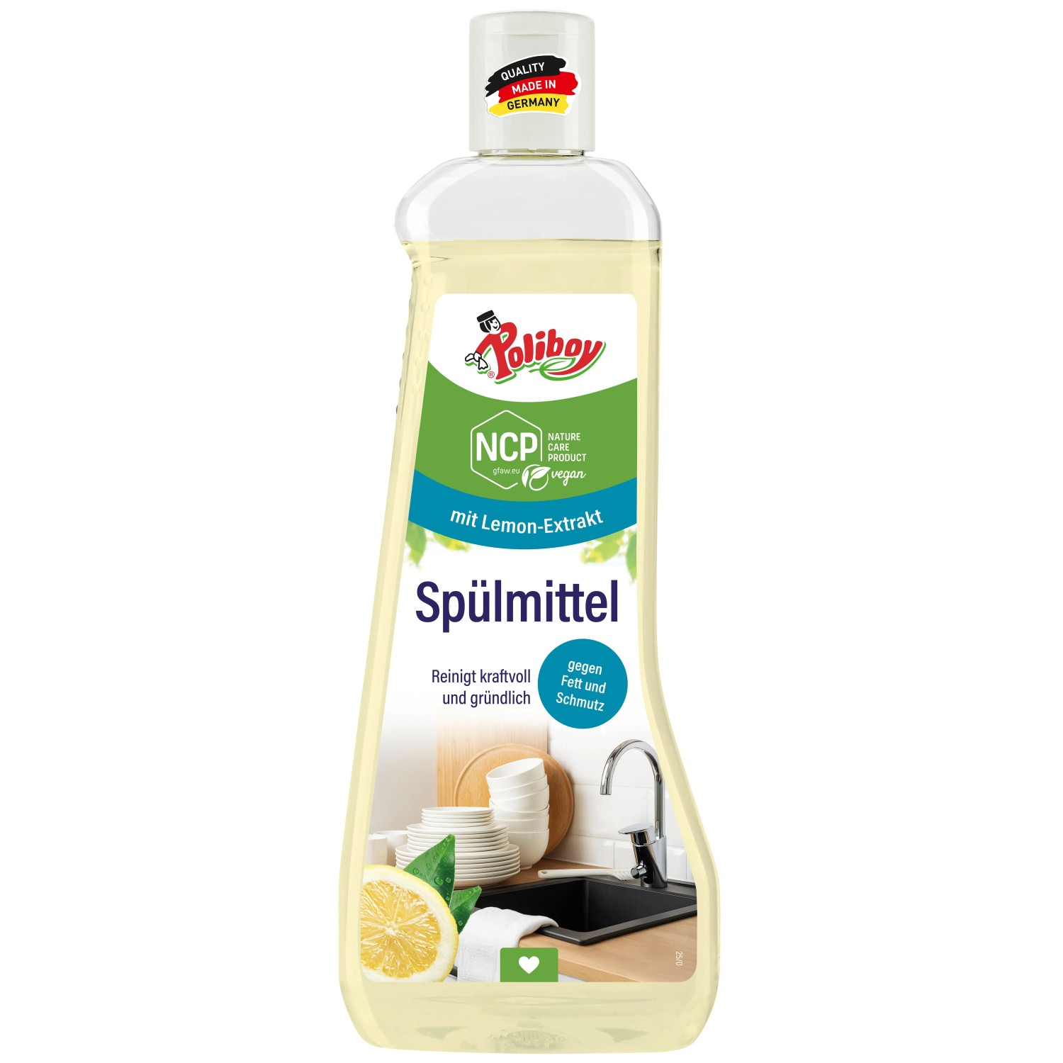 Poliboy NCP Spülmittel Lemon 500 ml