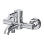 AM.PM Spike Wannenarmatur Chrom, Einhebelmischer für Badewanne und Dusche.
