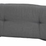 Madison Auflage Panama Grey für 2-Sitzer Bank, ca. 110x48cm, graues Sitzkissen.