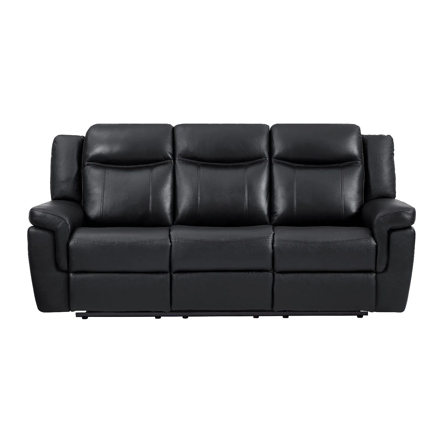 Vente-unique Relaxsofa Kenneth Schwarz 204 cm