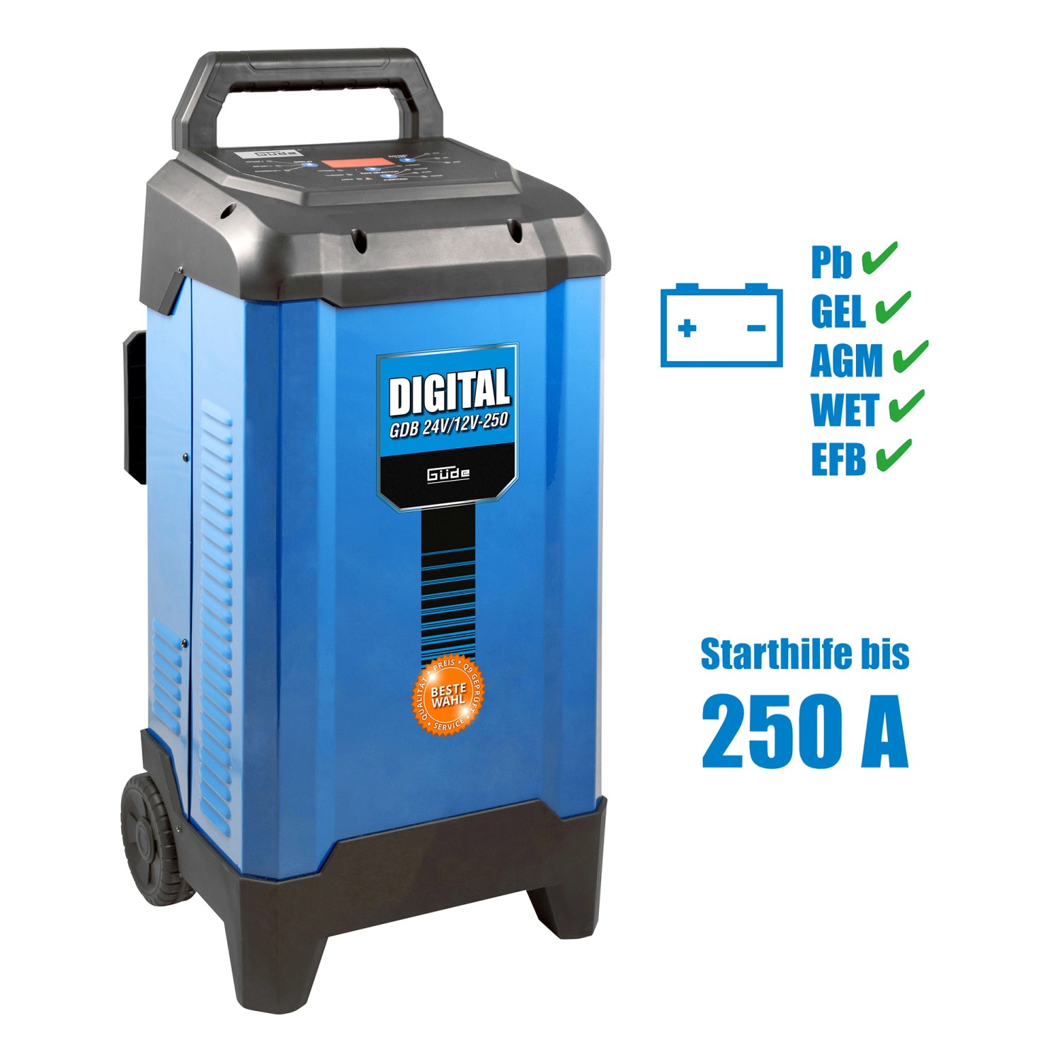 Güde Batterielader Digital GDB 24V/12V-250_7