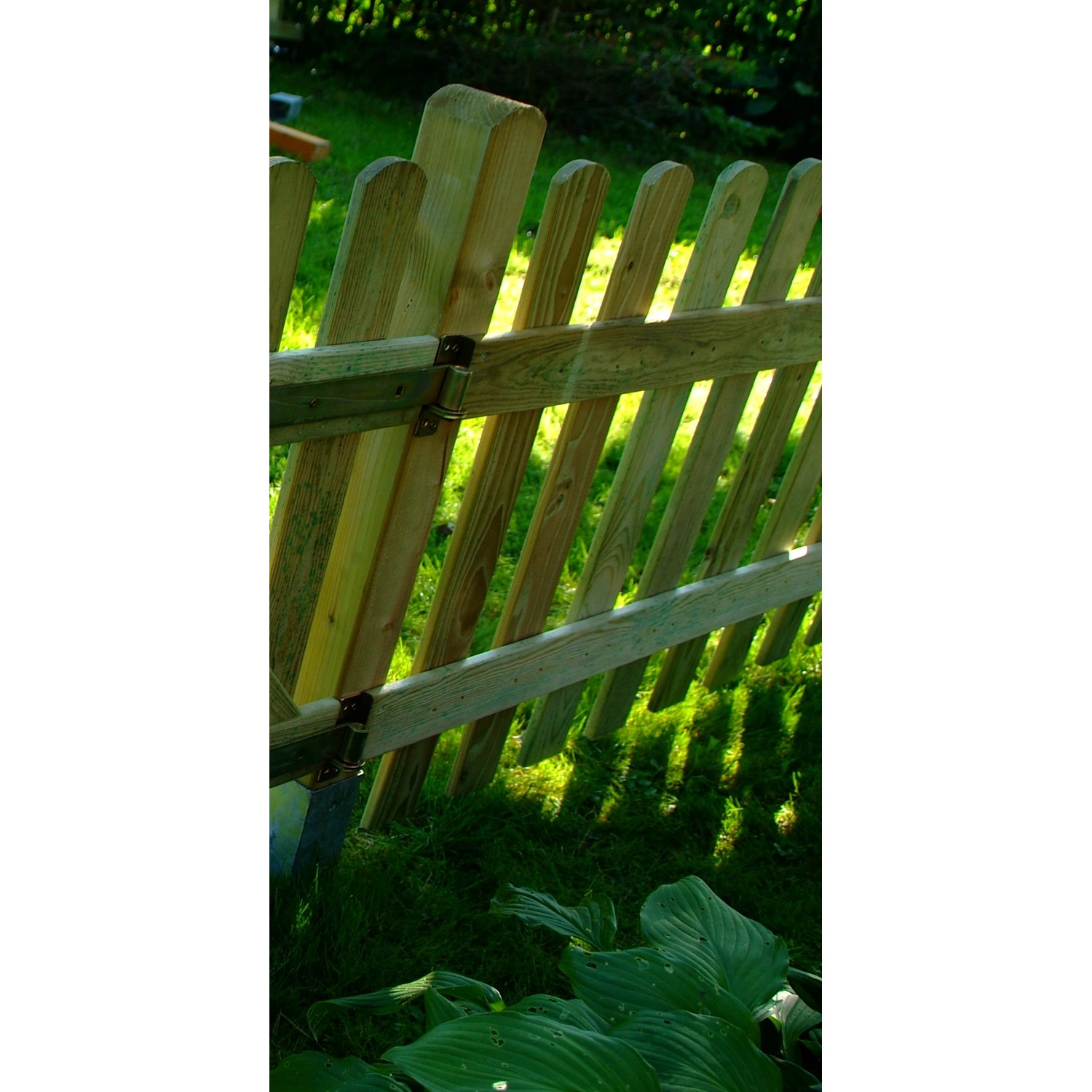 Zaunriegel Komfort/Profilzaun H 9 cm x B 200 cm druckimprägniert