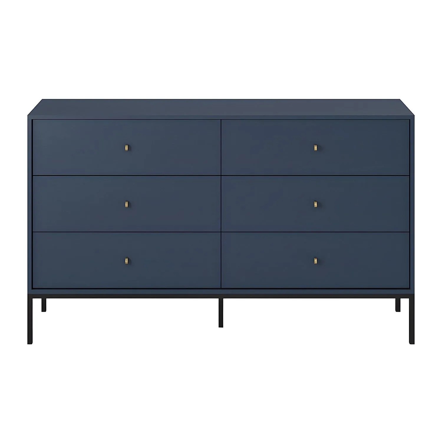 Vente-unique Kommode Bogdan Marineblau 154 cm