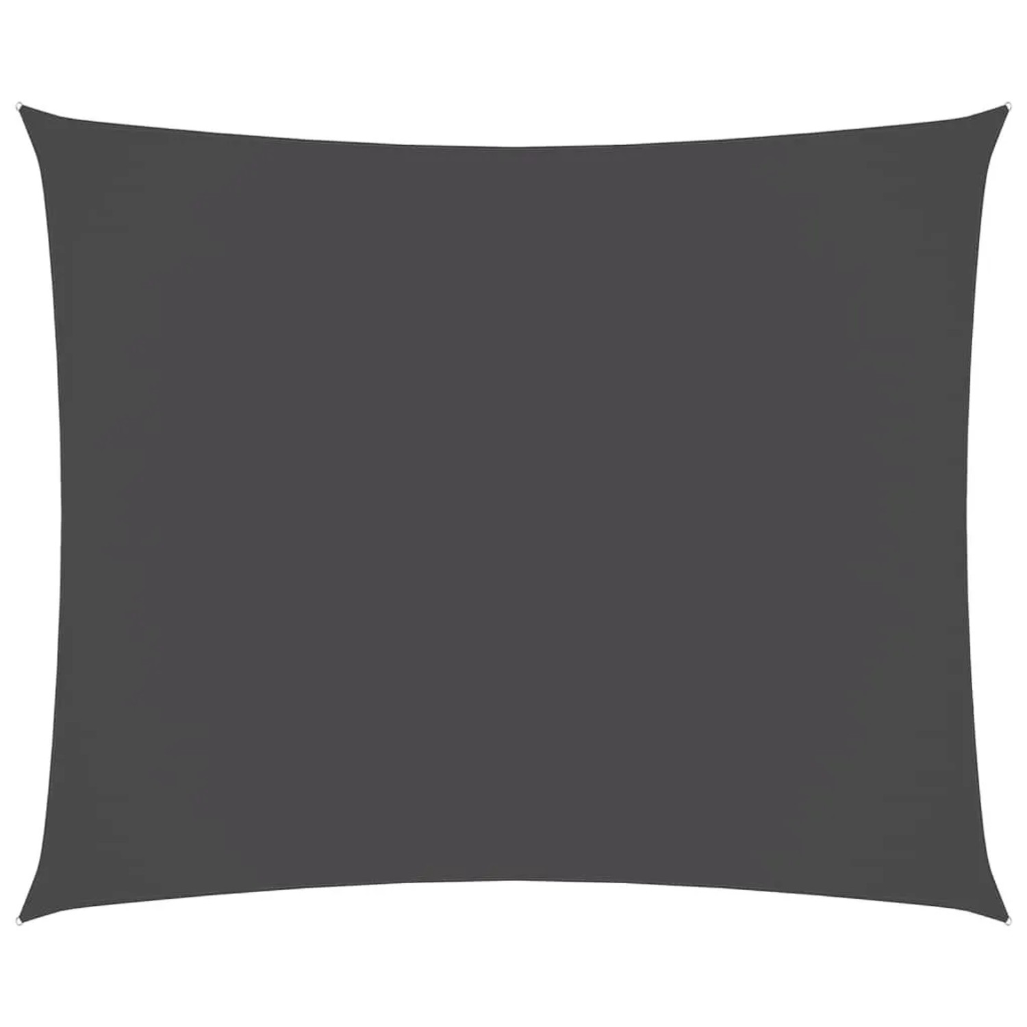 vidaXL Sonnensegel Oxford-Gewebe Rechteckig 4x6 m Anthrazit 42304
