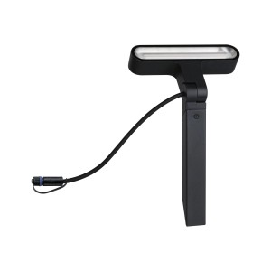 Paulmann LED-Gartenstrahler Ito Horizontal, 6W, anthrazit. Außenleuchte für Plug & Shine Systeme.
