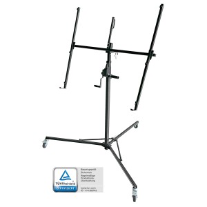 Rikta Plattenheber: Hebelift für Gipskarton- und Spanplatten bis 300 cm Breite mit Feststellbremse.