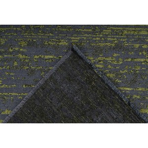 MeGusta Kurzflor Teppich Cristina, 80x150 cm, grün-grau, modernes Design.