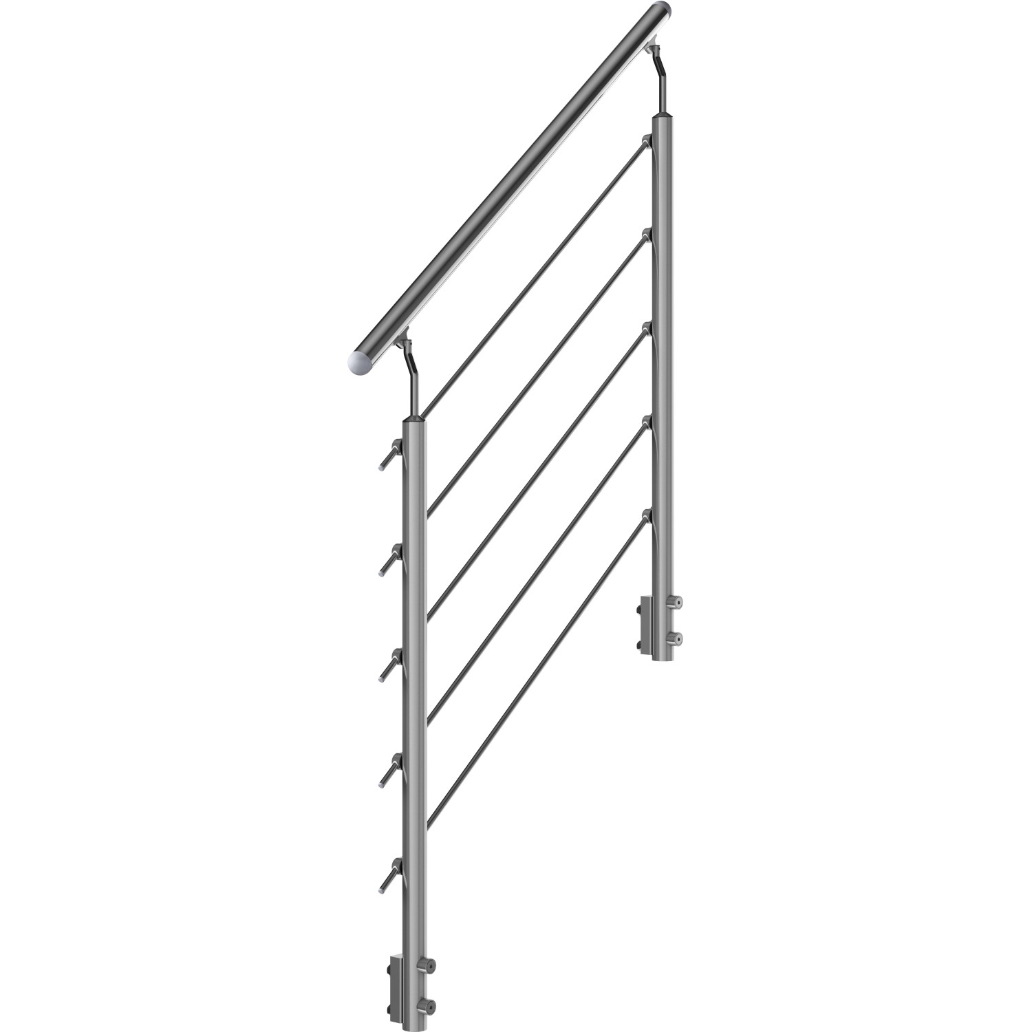 Dolle Außentreppe Gardentop Geländer Startset 4 Prova für 4 Stufen