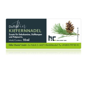 Höfer Chemie Duftöl Kiefernnadel, 10ml für Duftlampen & Potpourris.