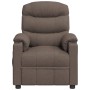 vidaXL Massagesessel Elektrisch Taupe Stoff 3143511_3