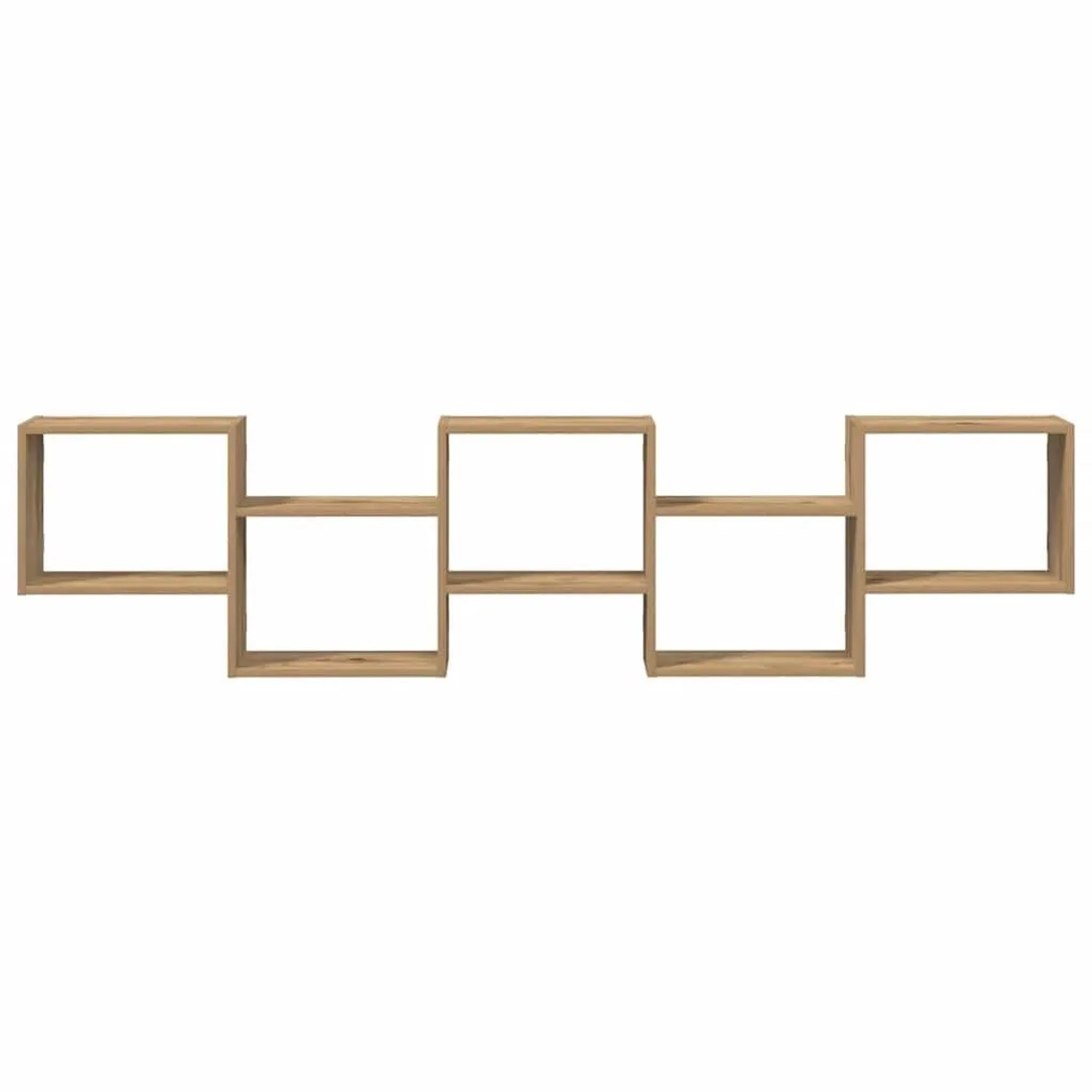 vidaXL Würfelregal 5 Fächer Artisan-Eiche Holzwerkstoff 860003_4