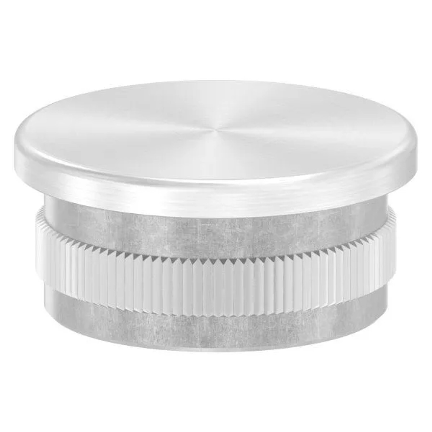 FeNau Einsteckkappe V4A Ø 33,7x2,0 mm Flach Zum Einschlagen