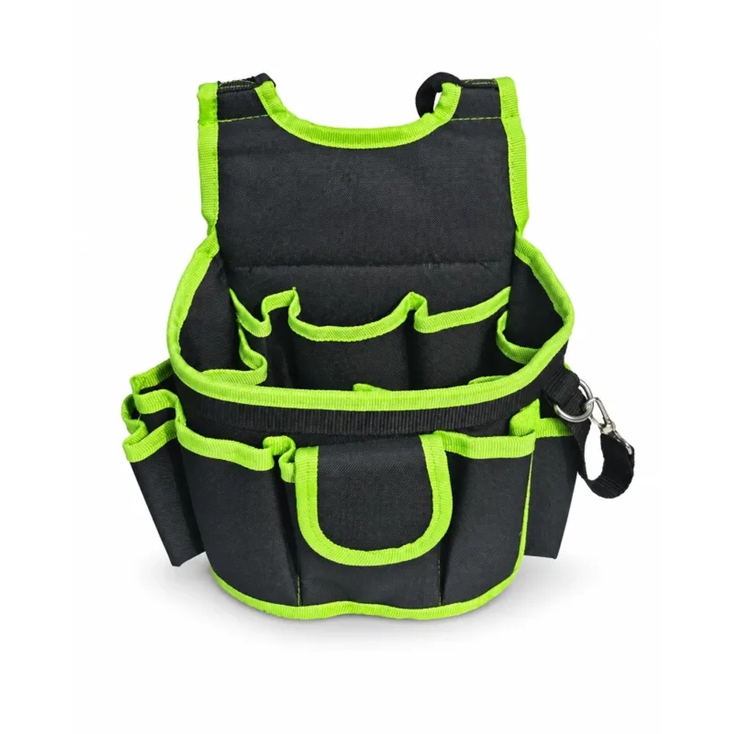 DeTec. Werkzeugtasche Leer 320 mm Toolbag Handwerkertasche Für Werkzeug Und Zubehör