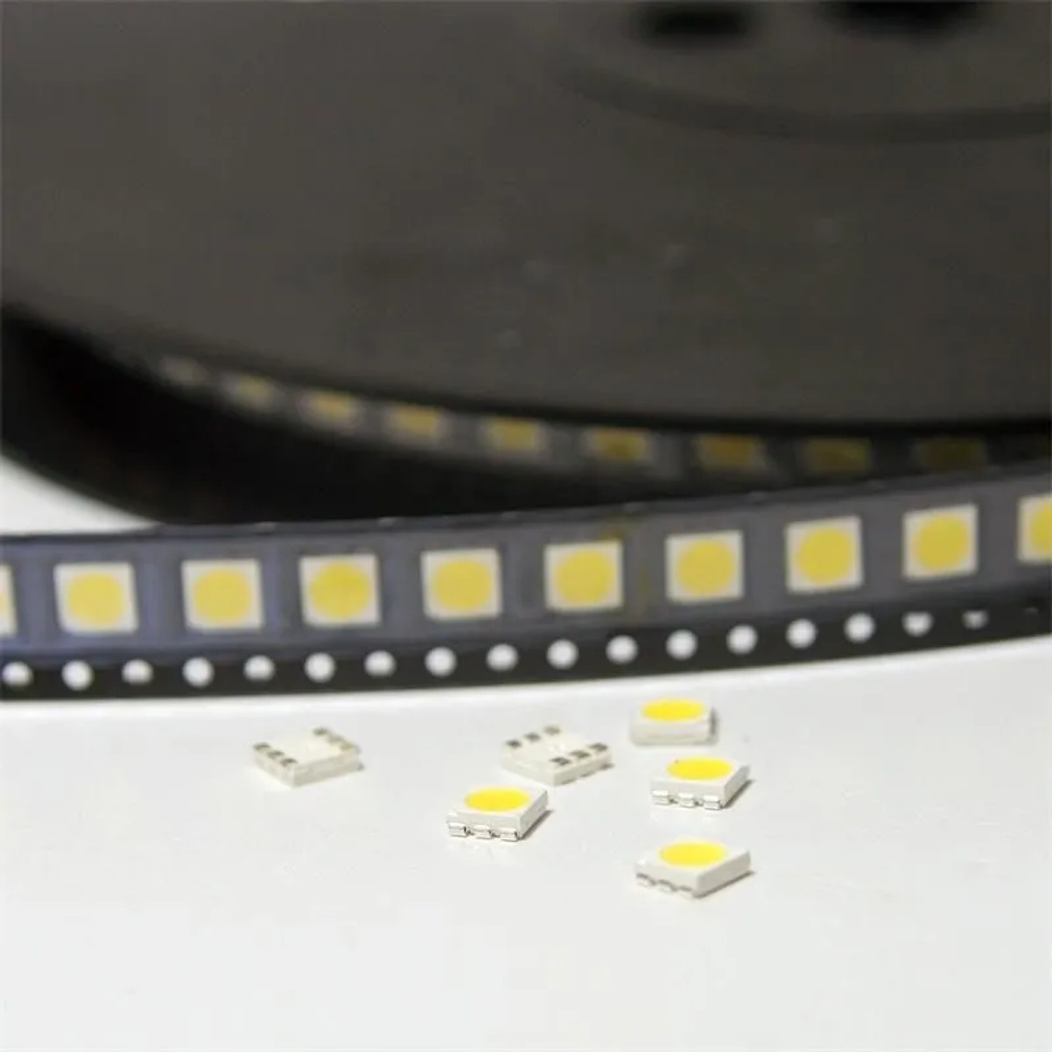 world-trading-net 10 SMD LED 5050 Warmweiß 3-Chip Highpower