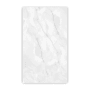 Walllux Duschrückwand Marmor Rustic, weiß-grau marmoriert, aus Alu-Verbund. Fugenloses Design für Bad & Dusche.