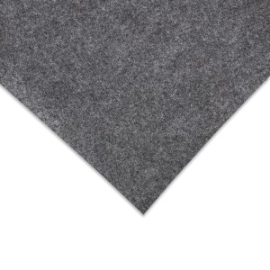 Zuschneidbare, anthrazitfarbene KARAT Nadelfilz Superflex Innenraumverkleidung (200x150cm) für Auto, Boot oder Wohnmobil.