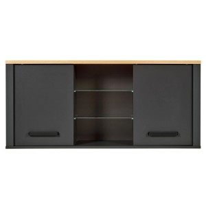 OBI Hängeschrank Veneto Anthrazit Artisan Eiche