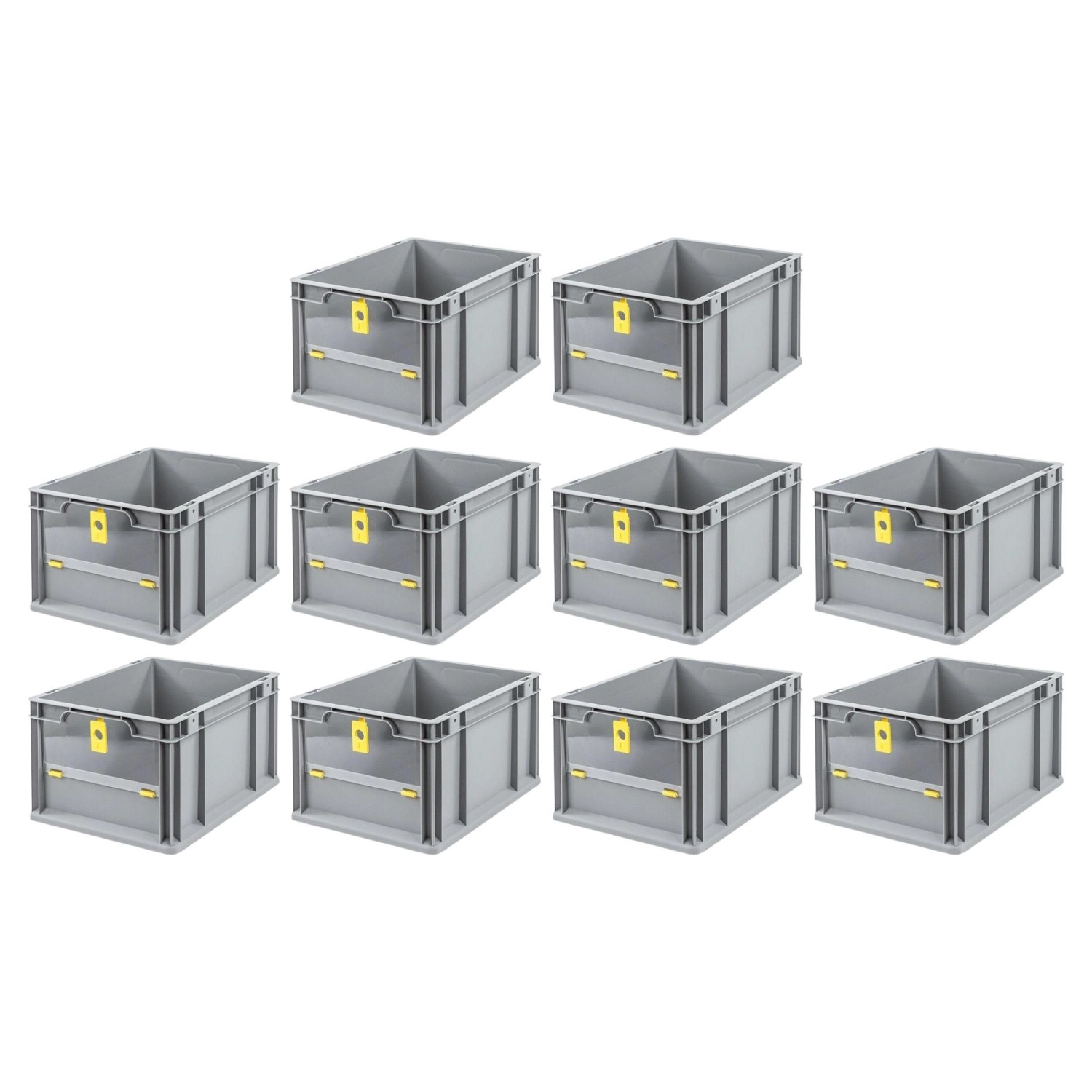 PROREGAL SparSet 10x Eurobox NextGen Insight Cover HxBxT 22 x 30 x 40 20 Li günstig online kaufen