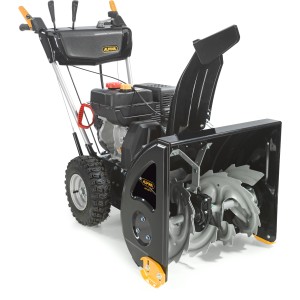 Alpina Benzin-Schneefräse AS 56 P mit 56 cm Räumbreite und gezahnter Frässchnecke.