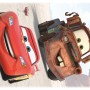 Deco-Sticker Cars Friends, Wandtattoo mit Lightning McQueen und Hook.