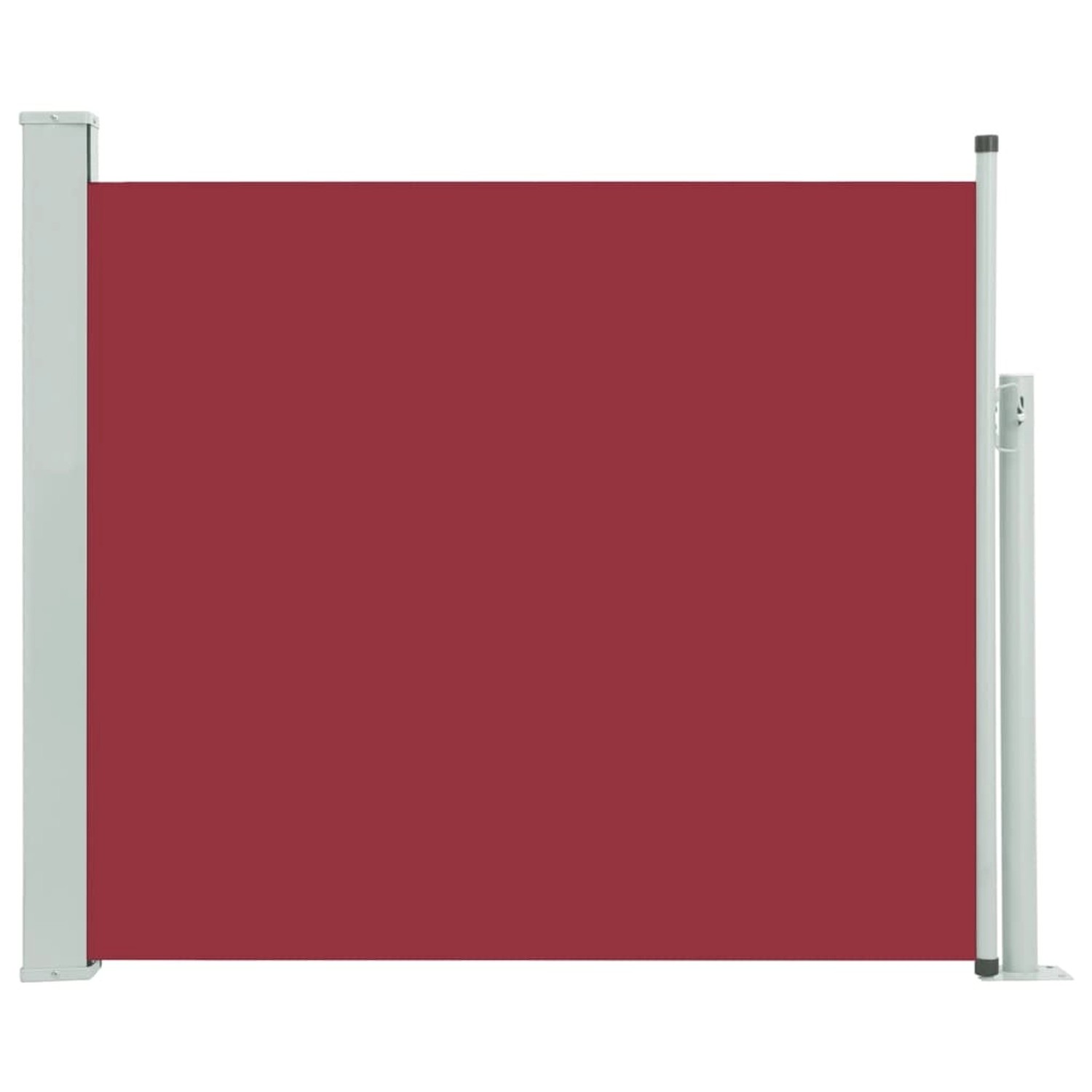 furnicato Ausziehbare Seitenmarkise 100x300 cm Rot günstig online kaufen