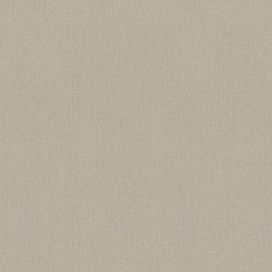 Beige-graue Unitapete in Textiloptik, Vliestapete für Wohn- und Esszimmer.