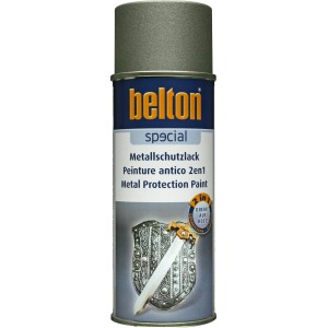 Belton Special Metallschutzlack Eisen, Silber glänzend, 400ml Spraydose.