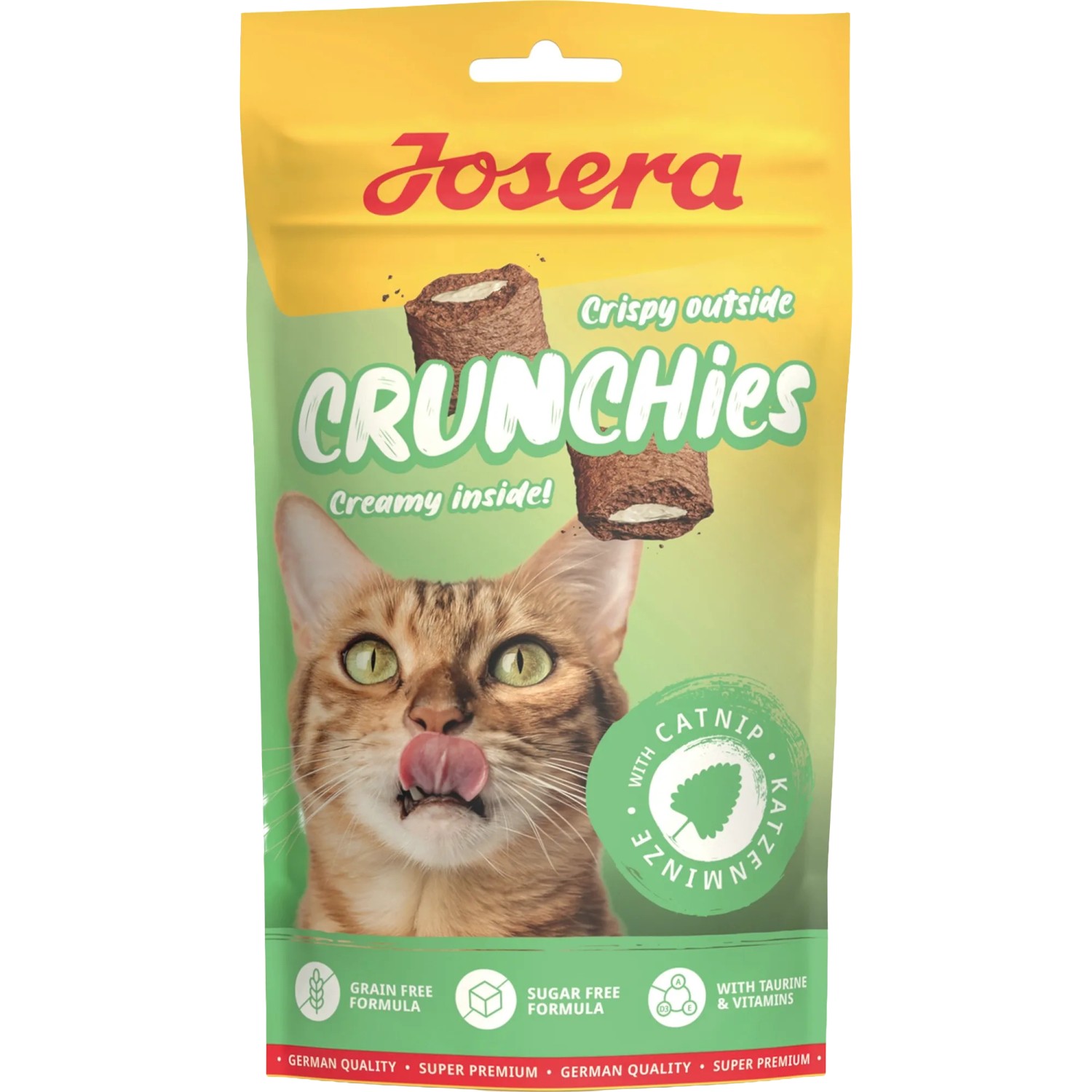 Josera Katzen-Ergänzungsfutter Crunchies mit Catnip 60 g