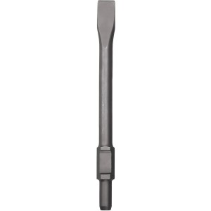 Einhell Flachmeißel 40x410 mm für Bohrhammer mit Hex-Aufnahme, geeignet für Abbrucharbeiten.