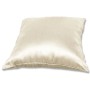 Beige Arsvita Kissenhülle Alessia, 40x40 cm, ohne Füllung. Dekokissen für Sofa und Bett.