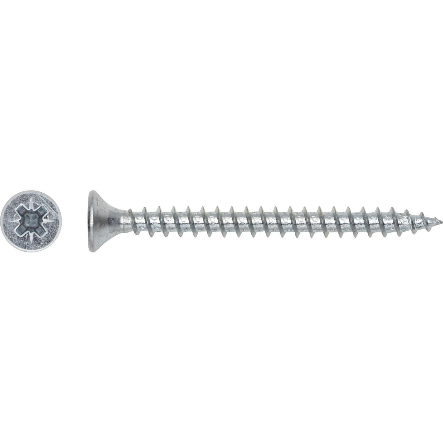 Senkkopf Spanplattenschraube PZ-Antrieb Ø 5 mm x 45 mm 10 Stück