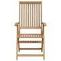 DELUKE Gartenstühle COLLI 2er Set Klappbar Akazie Massivholz Braun Gartenstuhl Holz Outdoorstühle Balkonstühle_6