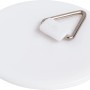 Wandtellerhalter Kunststoff Weiß 40 mm 2 Stück