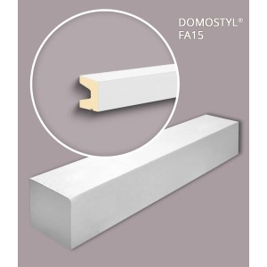 NOEL & MARQUET NMC FA15-Box DOMOSTYL Fenstersohlbänke, 14 Leisten (28 m), weiß.